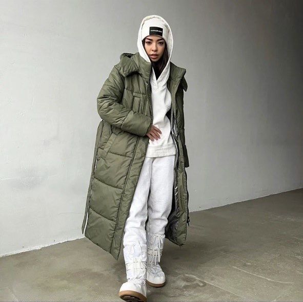 Зимове пальто пуховик