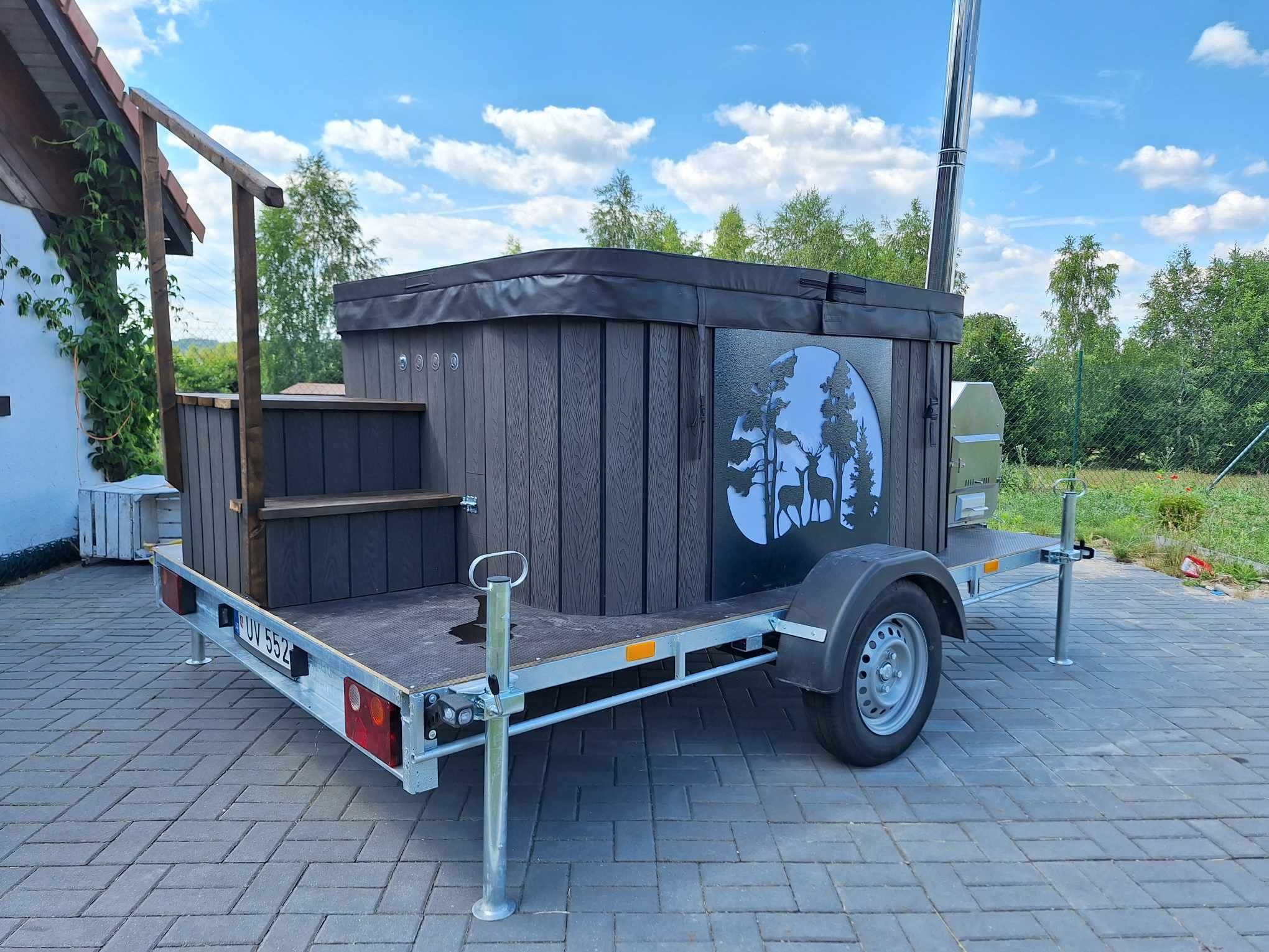 Bania balia mobilna Jacuzzi wynajem
