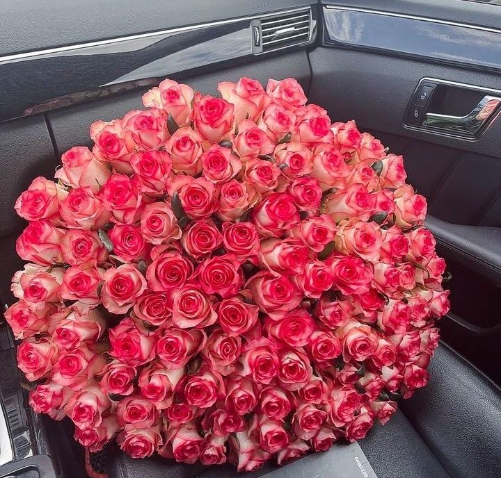 Букет 101 троянда • Доставка квітів Київ та Київська область •