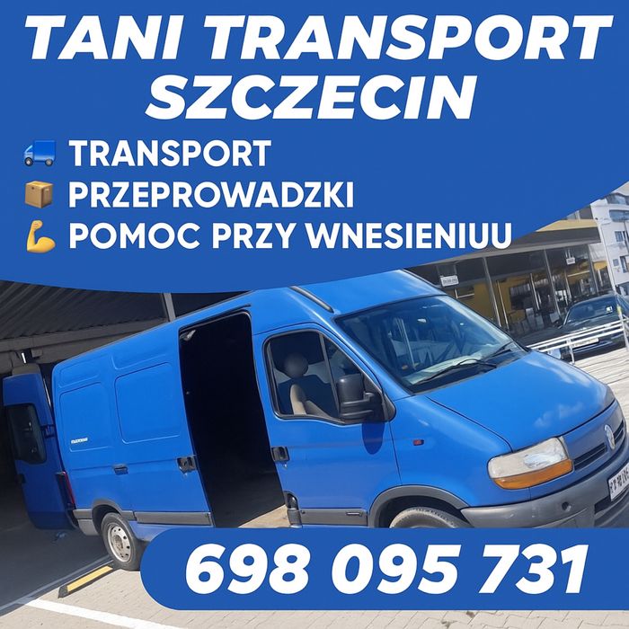 Tani Transport Szczecin – Przeprowadzki / Pomoc przy noszeniu