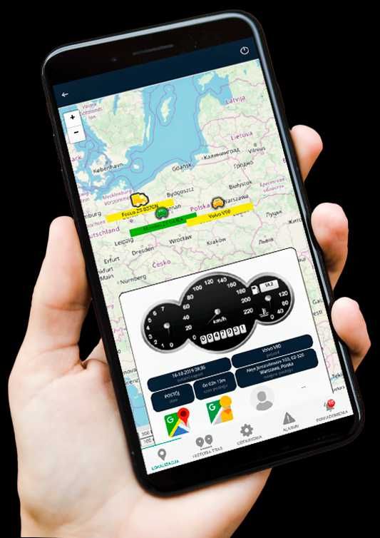 Monitoring pojazdów gps, kontrola paliwa, lokalizator, dla floty
