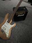 Gitara elektryczna yamaha pacyfica + wzmacniacz marshal