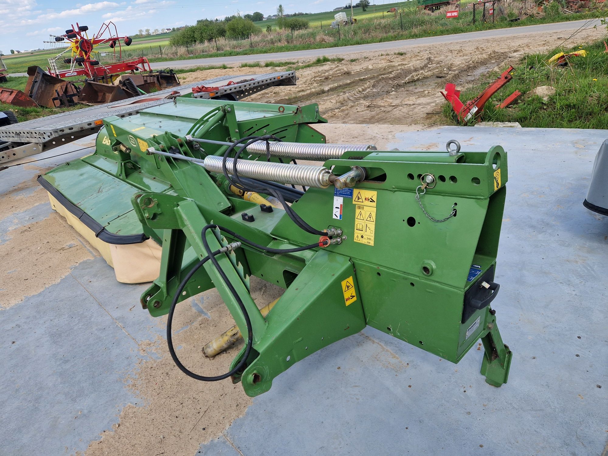 Kosiarka dyskowa krone Easycut r280cv z kondycjonerem