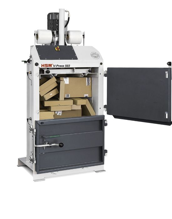 Belownica prasa do makulatury folii kartonu HSM 503 230v NOWA!!