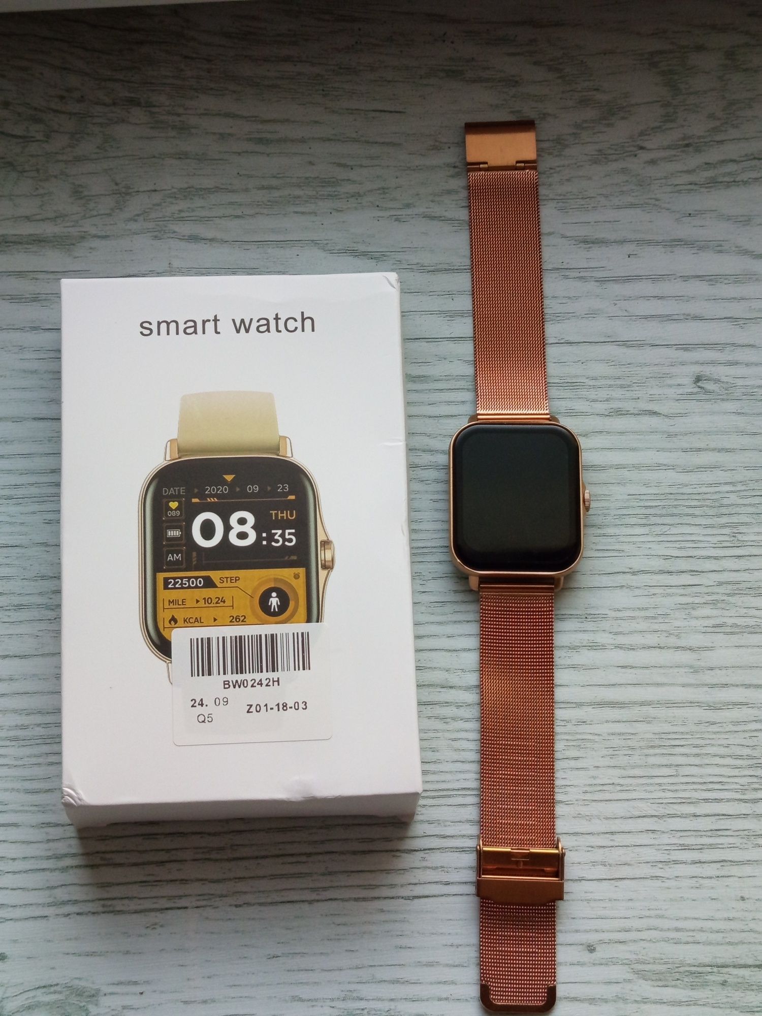 Damski zegarek Smart Watch z dwoma paskami