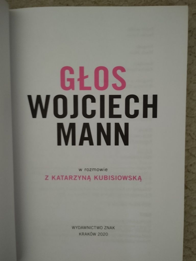 Głos Wojciech Mann