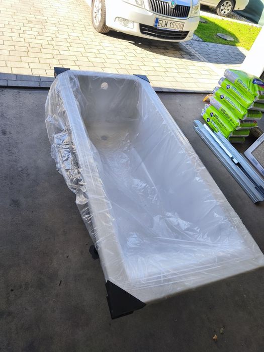 Wanna excellent wave nowa 160x70 + nóżki syfon