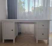 Biurko białe kolekcja hemnes ikea