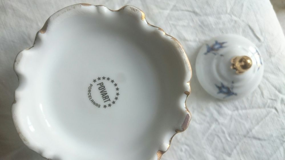 Serviço de chá Povart porcelanas