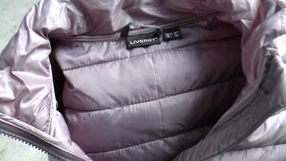 Livergy kurtka damska 50 LIVERGY pikowana, stalowy/szary/czerń