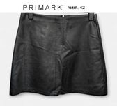 Primark spódnica czarna ze skóry ekologicznej rozm. 42