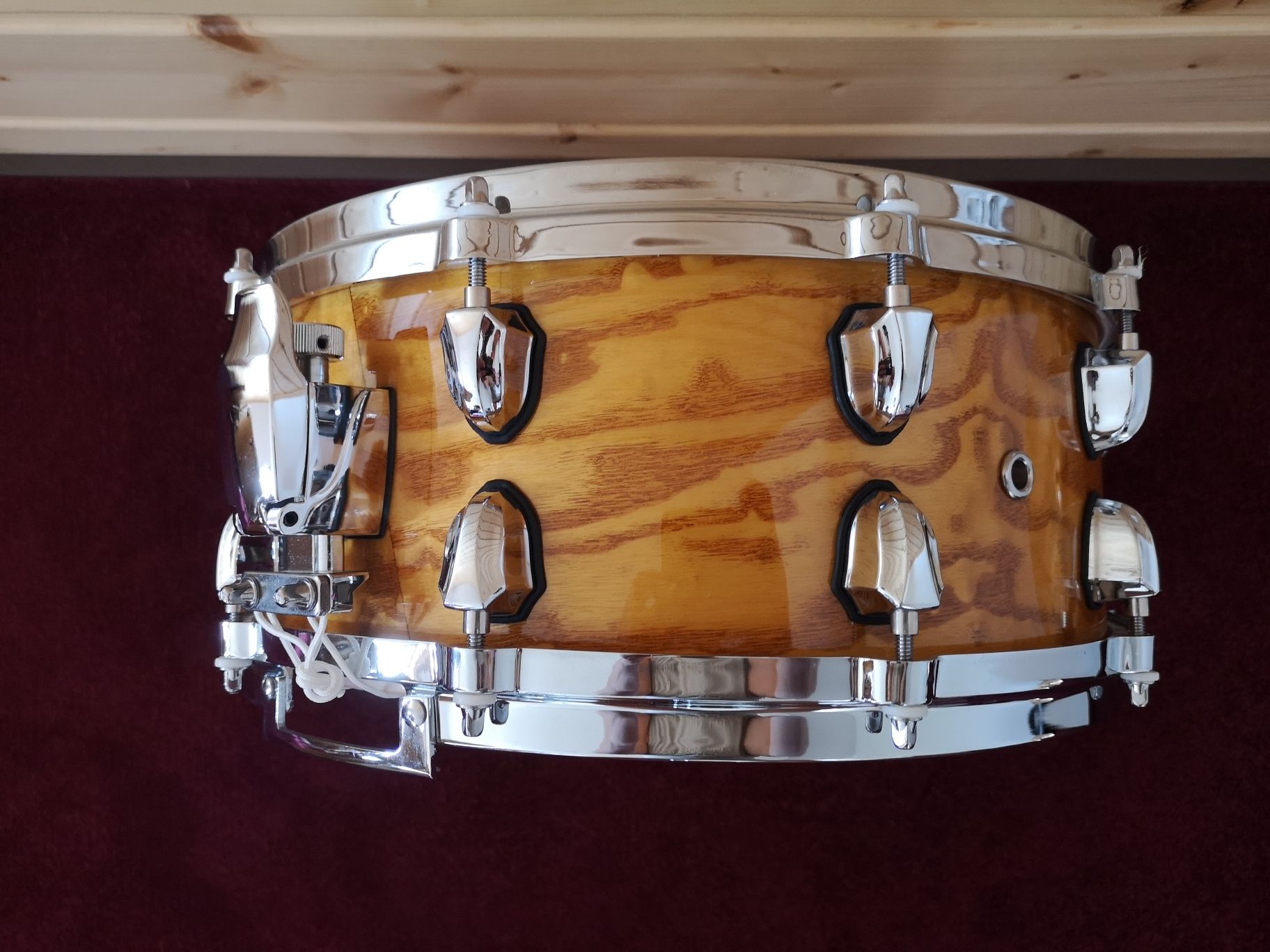 Werbel Mapex Black Panther 14"x5,5" Natural Ash Burl