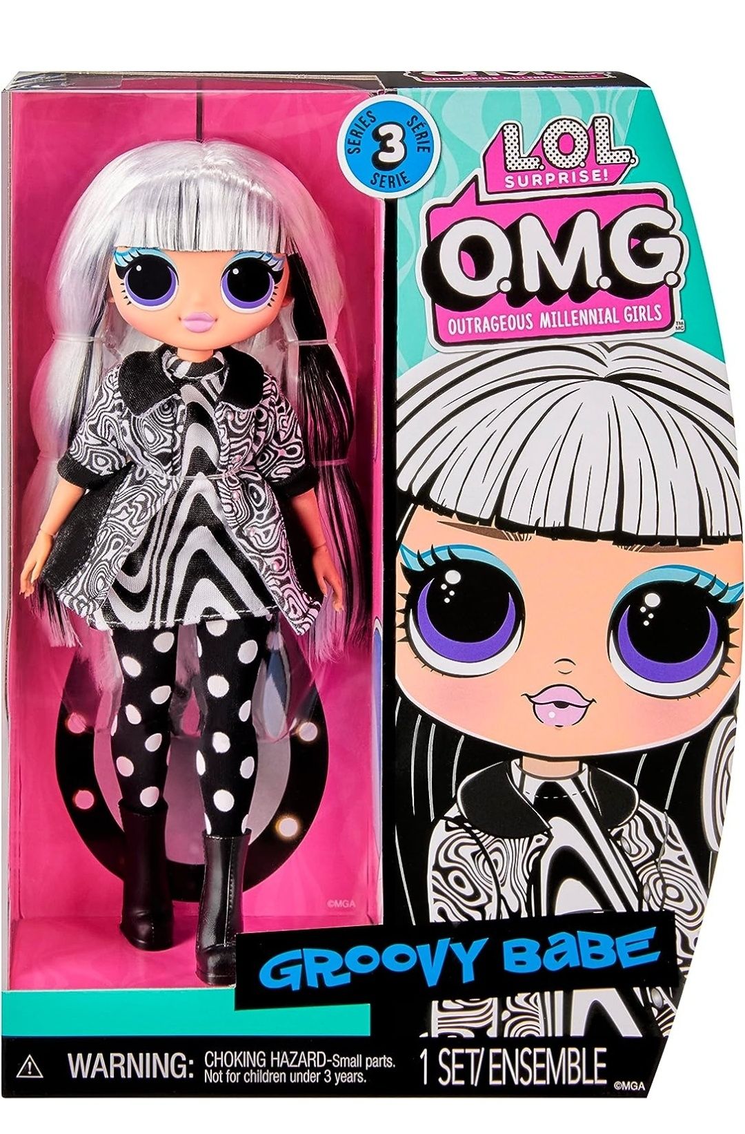 L.O.L. Surprise! O.M.G. Groovy Babe Fashion Doll