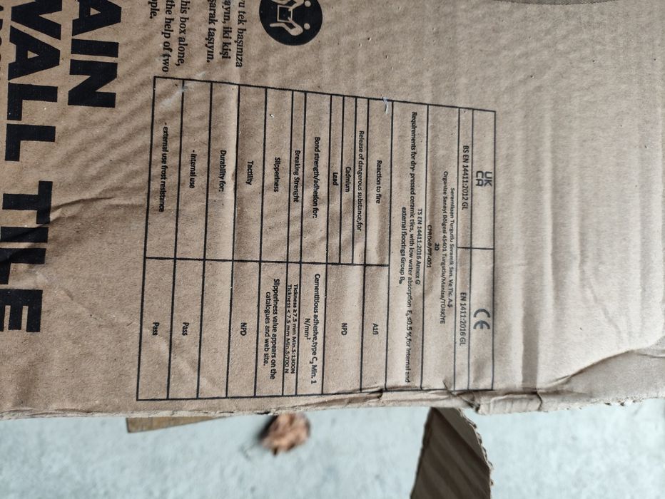 Gres Classic Wood almond mat 40x60 Egen