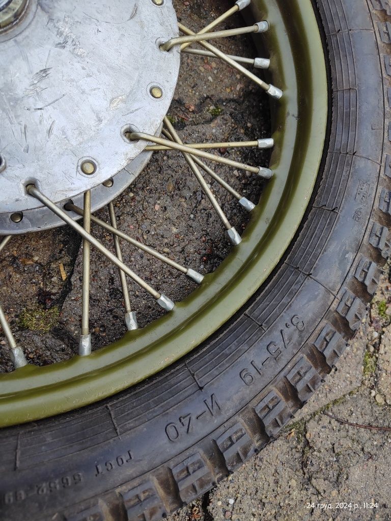 Oryginalne nie używane koło R19 Dniepr MT MW650