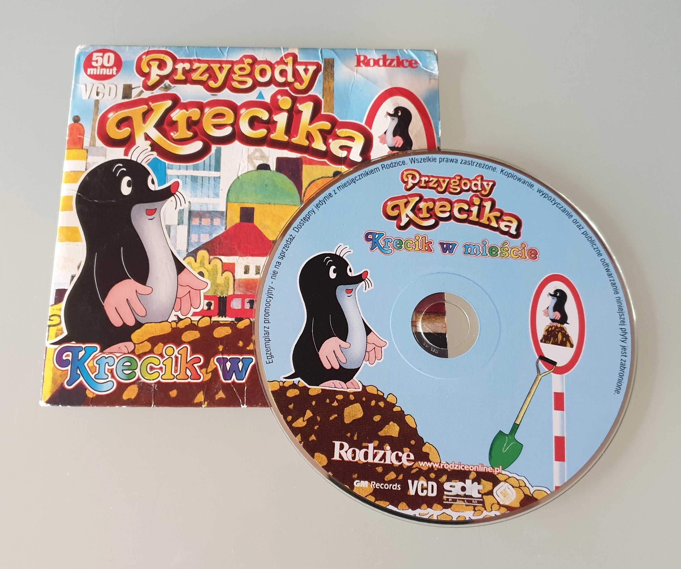 Płyta VCD / bajka / dobranocka Przygody Krecika - Krecik w mieście