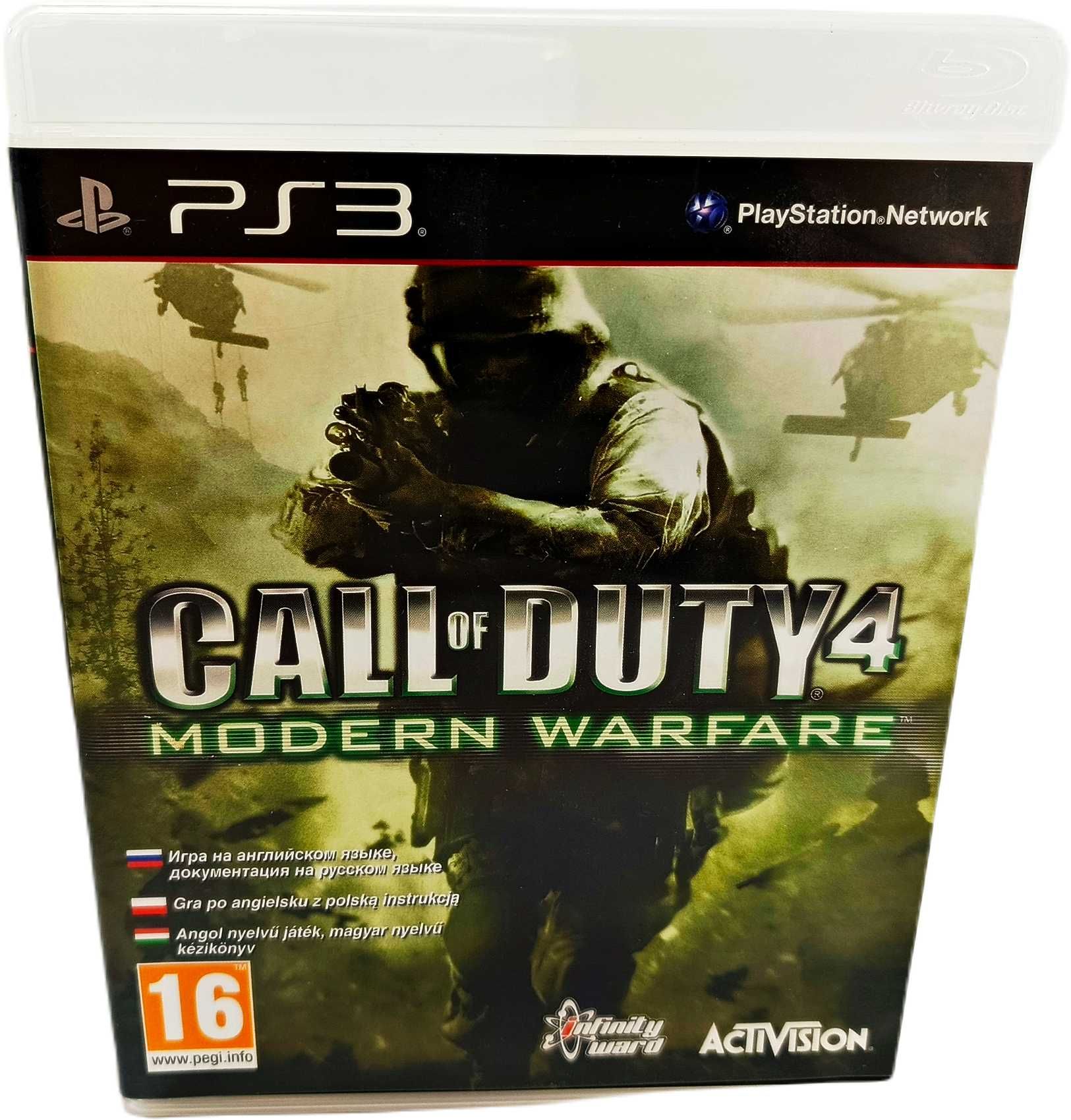 Gra n akonsolę Playstation 3 Call of Duty Modern Warfare 4