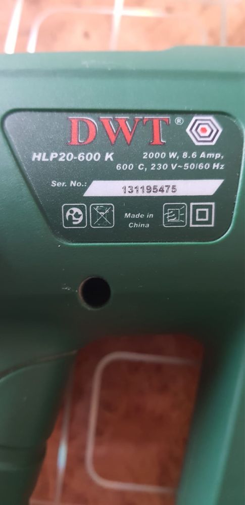 Технічний фен HLP 20-600 K