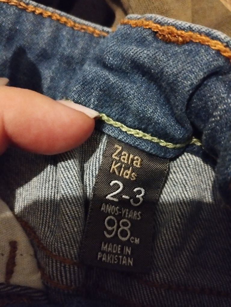 Spodnie Zara bluza hm 98 chłopiec