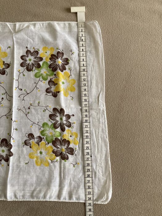Lencinho Vintage flores amarelas