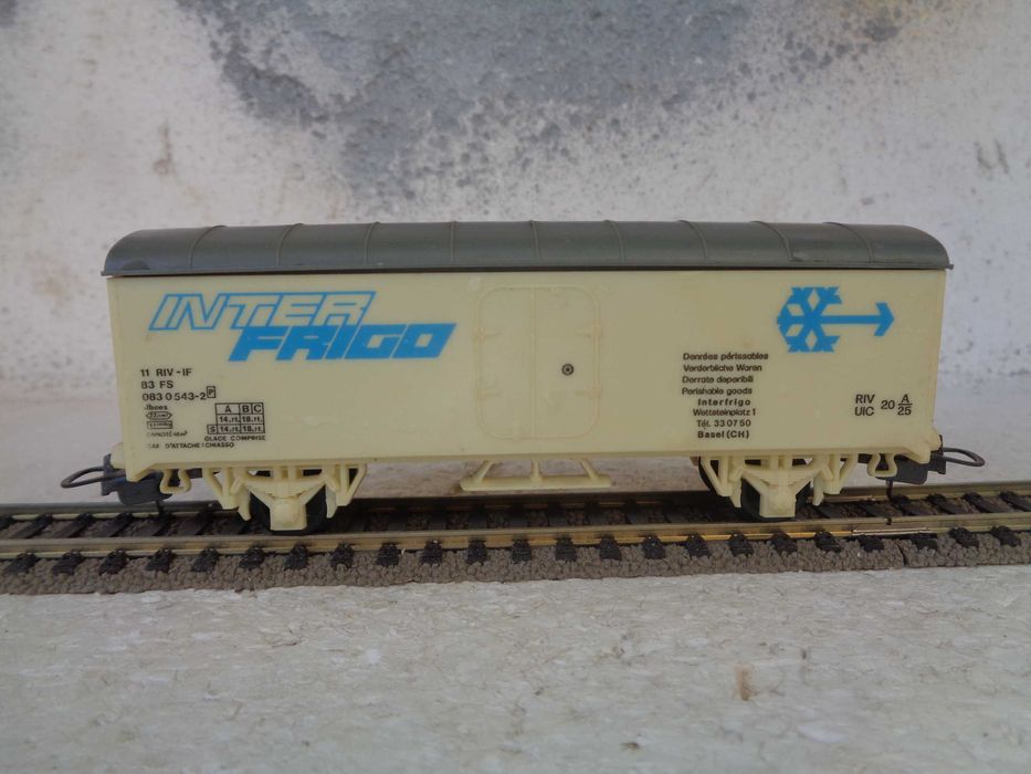 1:87 LIMA Vagão InterFrigo caixa fechada comboio