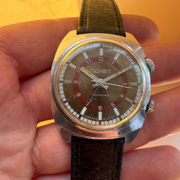 Zegarek Poljot 18 Jewels z Budzikiem Alarm