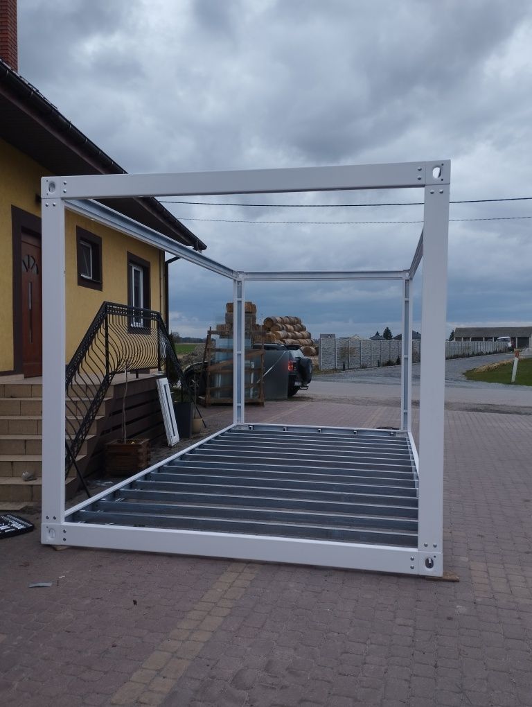 Rama kontenera 6m x 3m  x 2.8 m skręcana konstrukcja