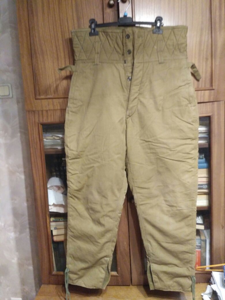 Ватные армейские штаны 50 размер