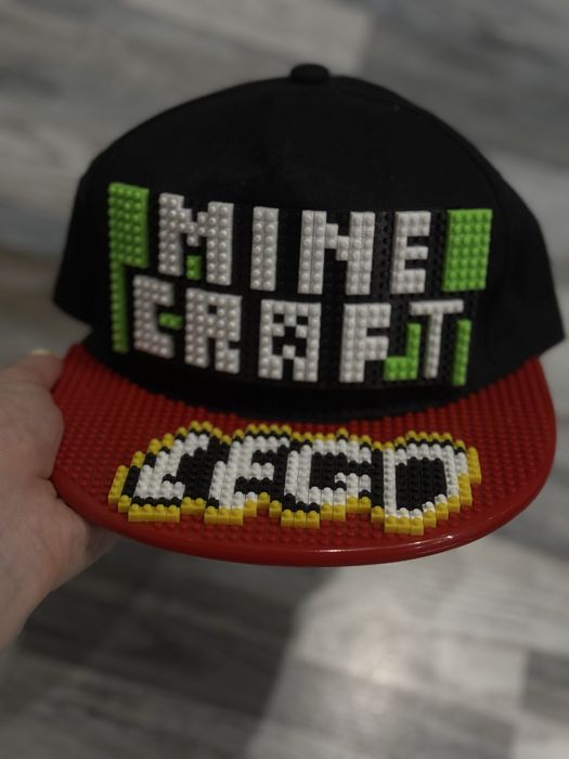 Кепка лего lego minecraft майнкрафт хлопчик реперська