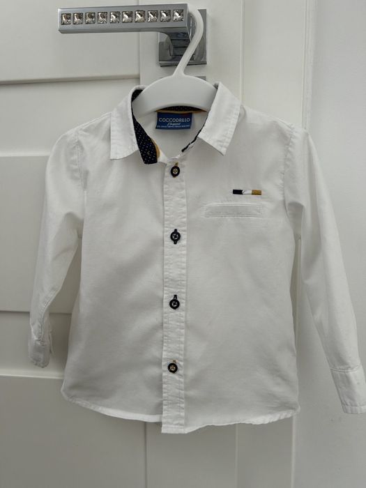 Elegancka koszula chłopięca firmy COCCODRILLO rozmiar 86