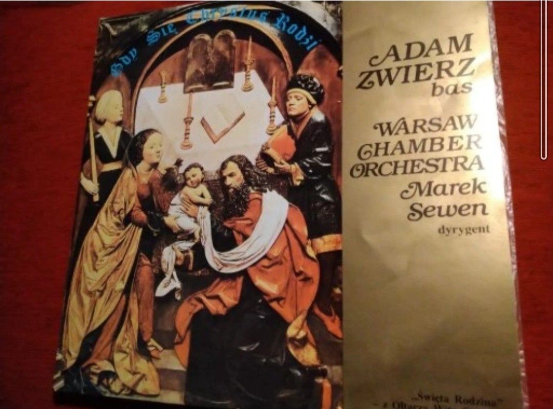 Adam Zwierz. Bas. Kolędy. Płyta LP, winyl.