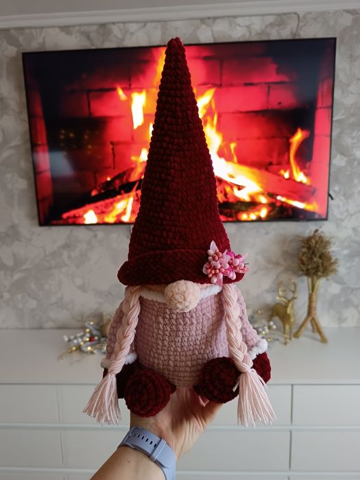 Подарунок скандинавський гном, декор, Миколая