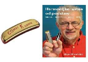 Harmonijka ustna Hohner Comet 2504/40 C + książka samouczek