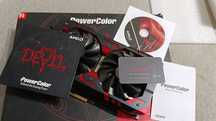 Видео карта Rx 580 8 gb Samsung Red devil
