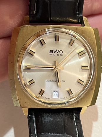 Zegarek BWC szwajcarska kostka po pełnym serwisie zobacz