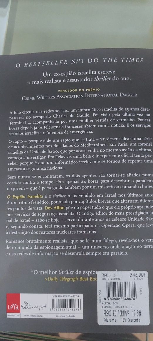 Arcanjo e o O Espião Israelita