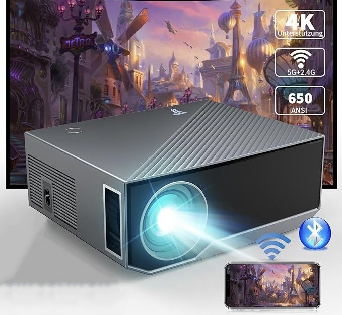 Мультимедійний проектор Giaomar C12 Full HD