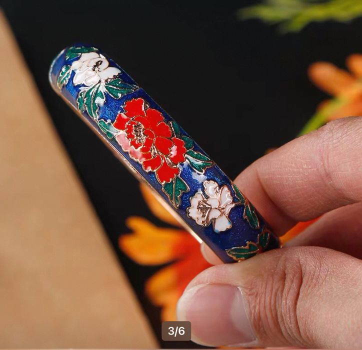 Pulseiras lindissimas em cloisonée. Novas. Preço unitário