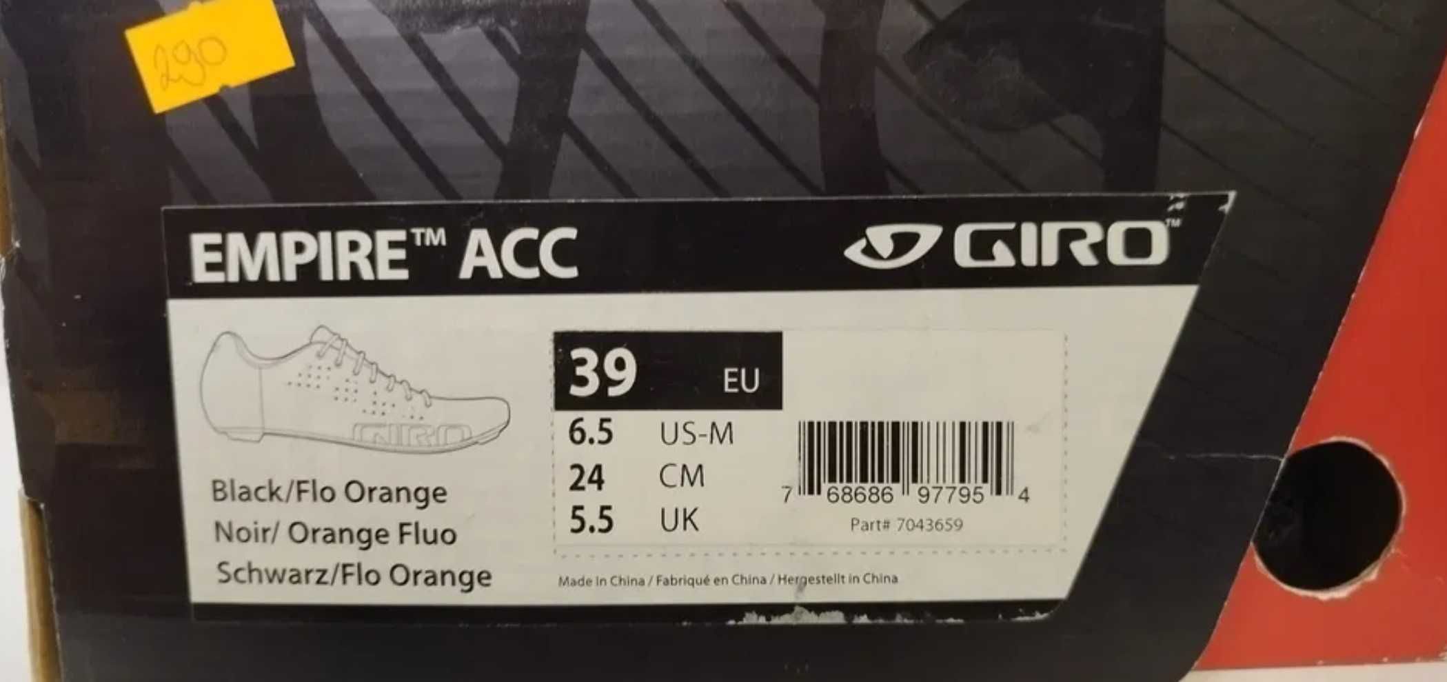 Nowe buty na rower szosowy Giro 39