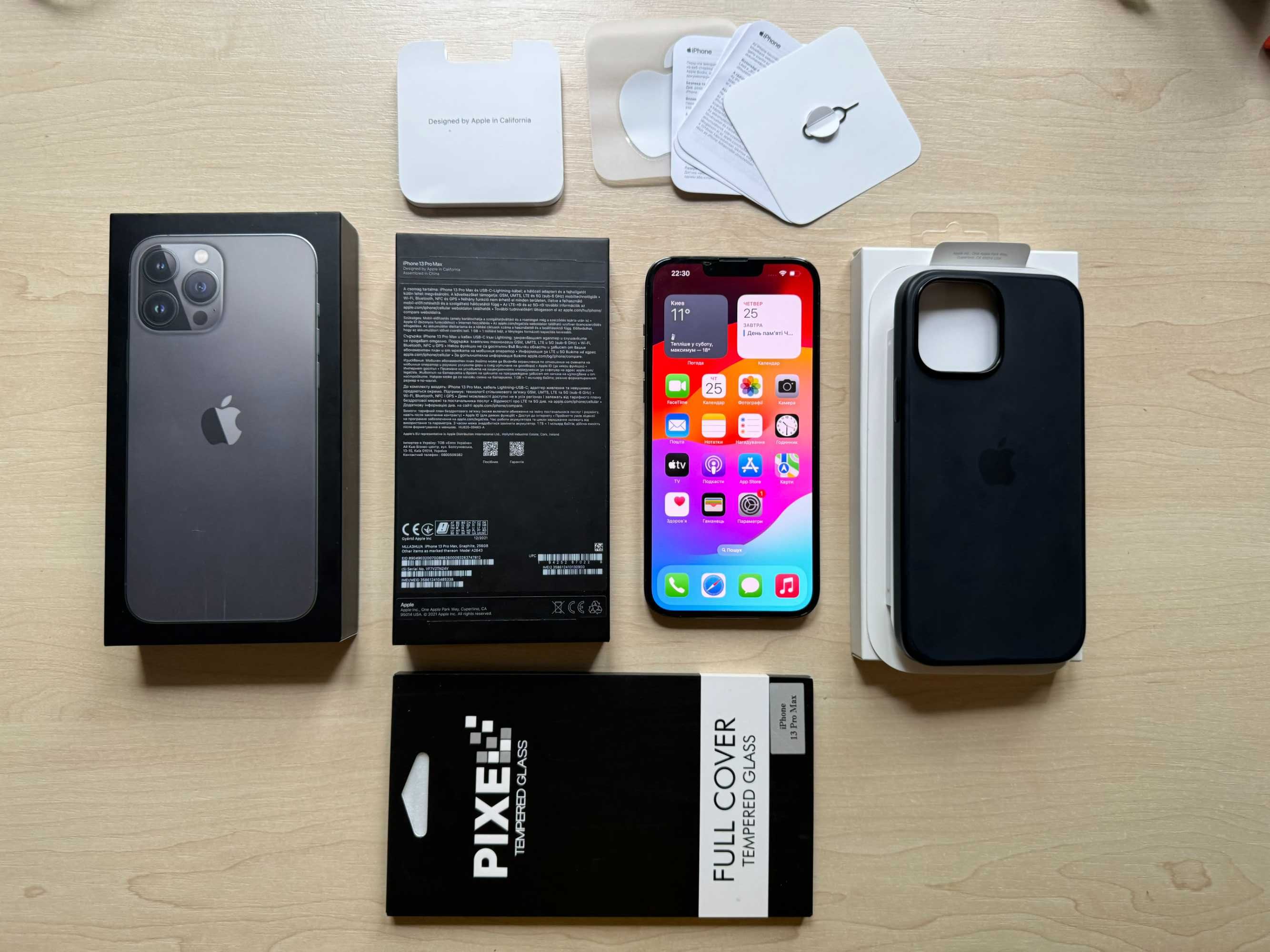 Смартфон Apple Iphone 13 Pro Max 256GB Graphite графит (MLLA3HU/A)