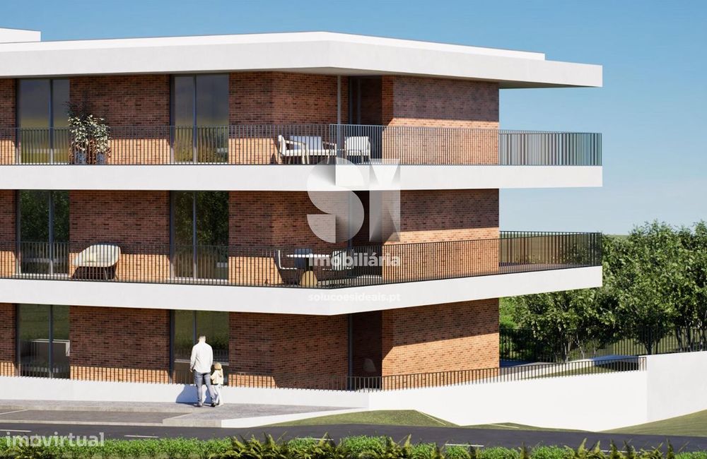 Apartamento T2 NOVO Com Terraço