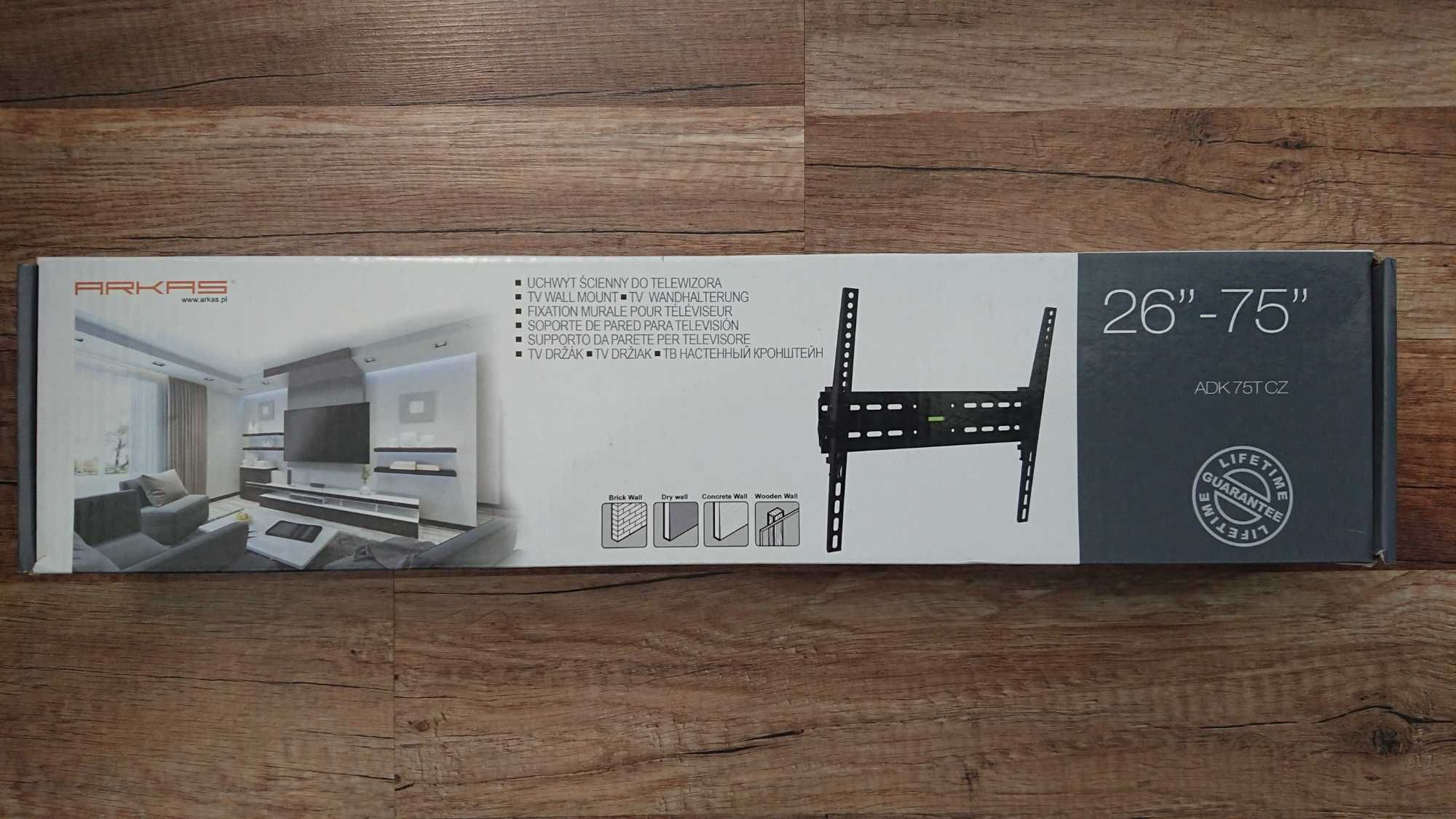 Uchwyt ścienny do TV telewizora Arkas ADK-75 T CZ do TV 26 - 75"