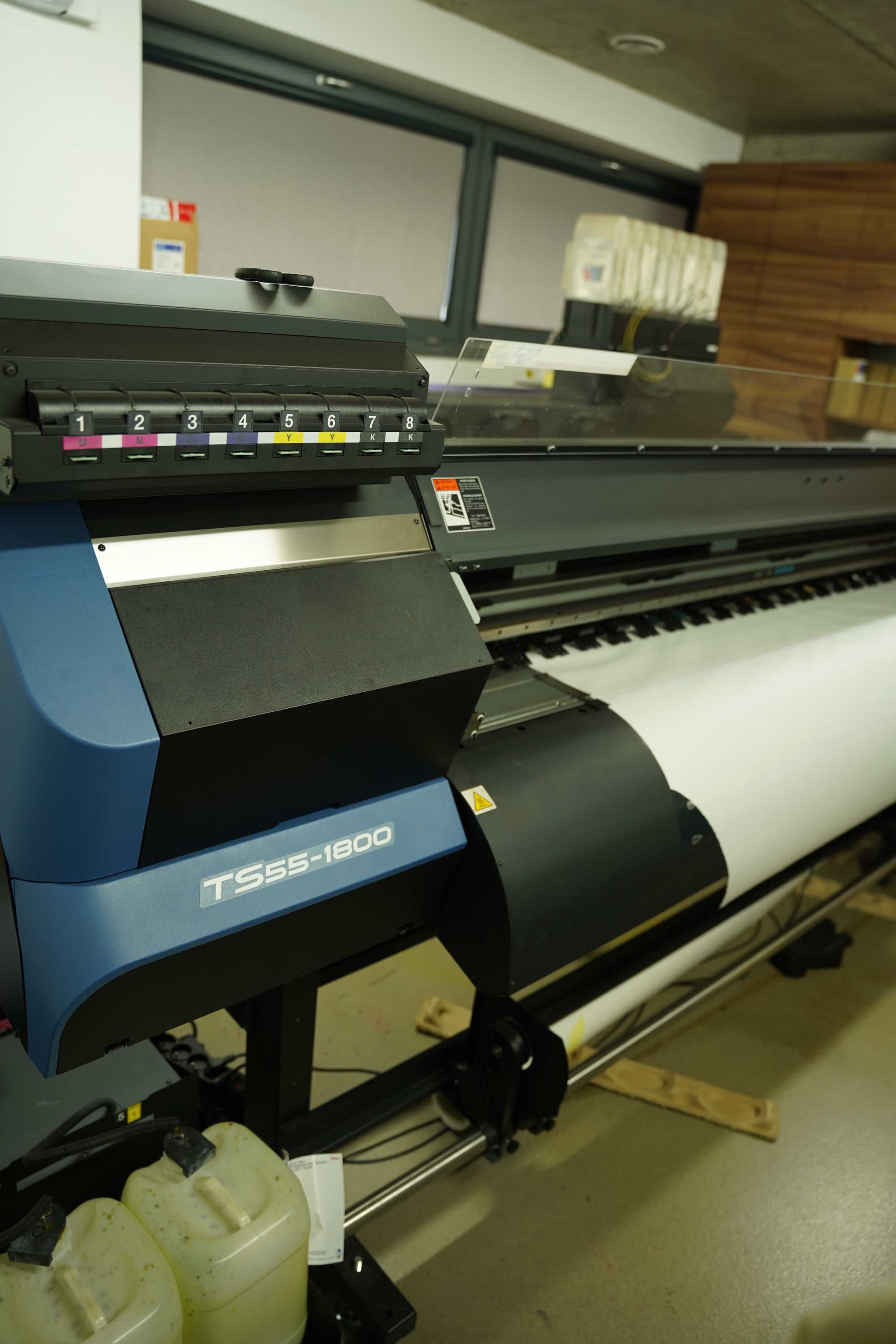 MIMAKI TS 55 1800- ploter do druku bezpośredniego - sublimacja