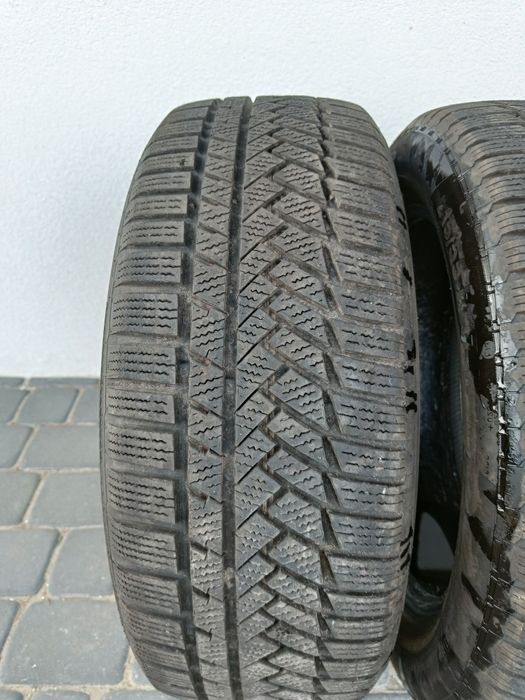 2x Opony zimowe Continental 215/55/17 6mm 2019r