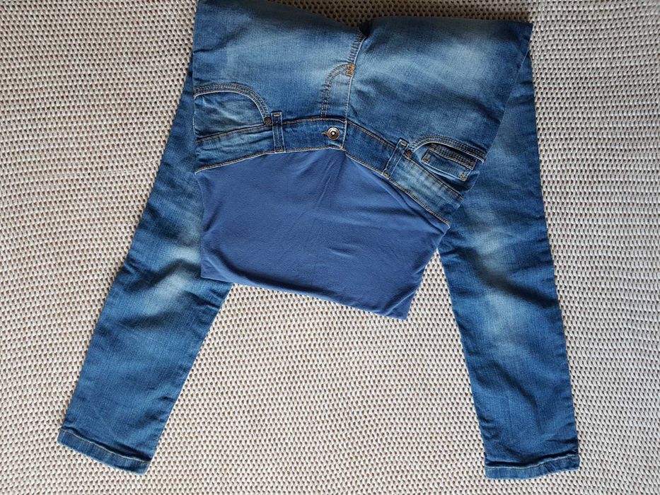 Okazja spodnie jeansy ciążowe Happymum H&M 36 r. S