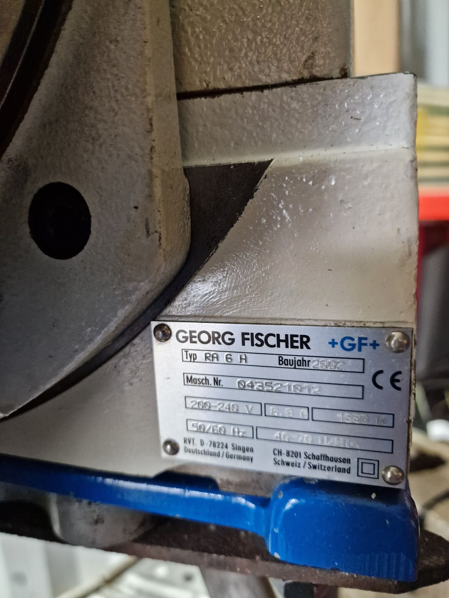 Georg Fischer GF6 RA6 Orbitalum Axxair Hilti Kempi Milwaukee