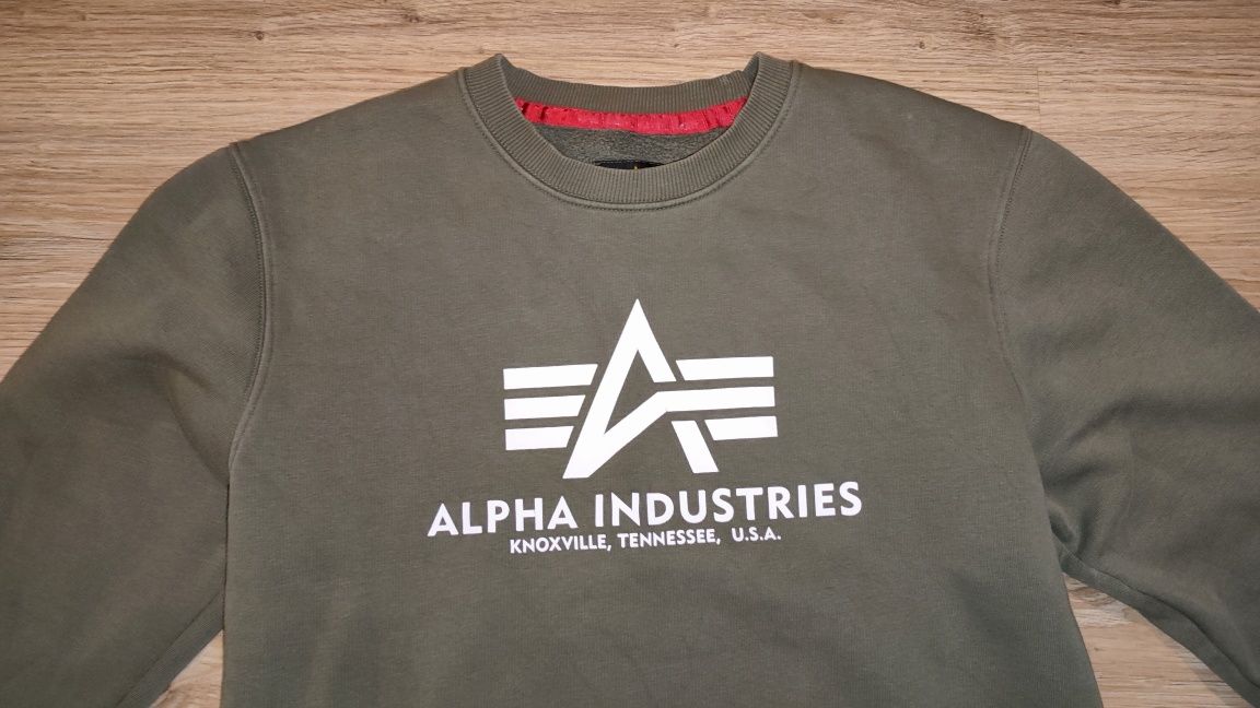 Alpha industries bluza cieplejsza (S)