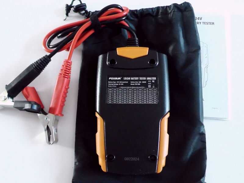 Tester cyfrowy Akumulatora 12V 24V 3-200Ah