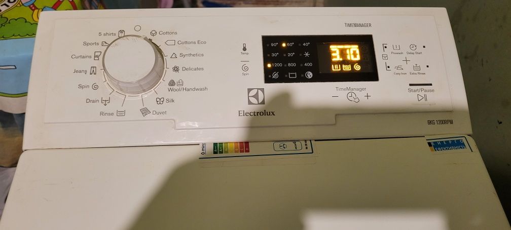 Пральна машина Electrolux EWTD26410W