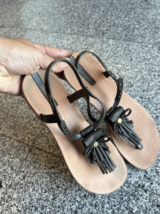 Ipanema 38 sandálias com aperto chinelos